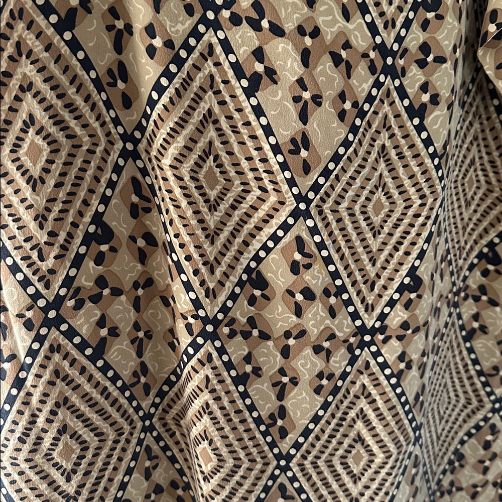 Vintage Vittadini Sport 💯 Silk Wrap Skirt • Size L